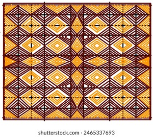 Wallpaper illustration design of abstract background of maroon and yellow color lines