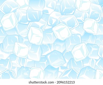 It is a wallpaper of an illustration of ice.