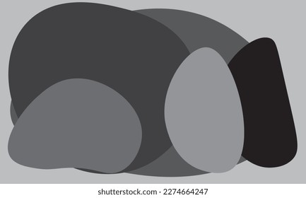 wallpaper
imperfect round illustrates round circles with different colors that look simple and nice