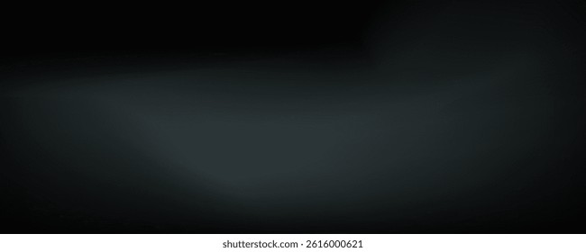 Wallpaper in modern smooth abstract gradient. Black and black tones. Color blurred gradient design.