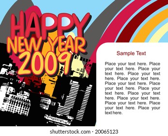 wallpaper, new year for party people, design