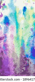 Wallpaper on the phone. Volumetric texture in delicate shades of pink and green. Vector drawing