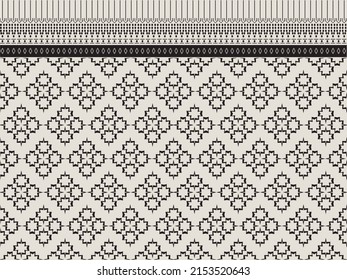 wallpaper, packaging, fabrics, and textiles for the design and decorative background seamless vector background dark blue and white texture contemporary graphic pattern geometric abstract pattern