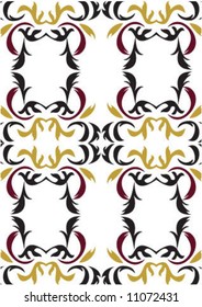 Wallpaper pattern design