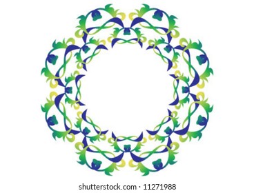 Wallpaper pattern design
