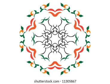 Wallpaper pattern design