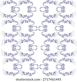Diseño de patrón de Fondo de pantalla Patrón de Fondo de pantalla de estilo otomano y forma Ethno bloques de diseño jpg