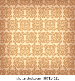 Wallpaper pattern, old paper luxury background, vector