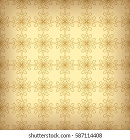 Wallpaper pattern, old paper luxury background, vector
