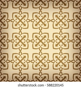 Wallpaper pattern, old paper luxury background, vector