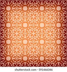 Wallpaper pattern, old paper luxury background, vector