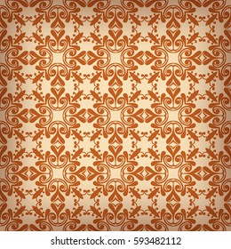 Wallpaper pattern, old paper luxury background, vector