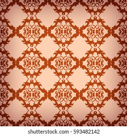 Wallpaper pattern, old paper luxury background, vector