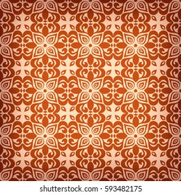 Wallpaper pattern, old paper luxury background, vector