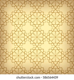 Wallpaper pattern, old paper texture background, vector