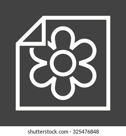 Wallpaper, pattern, texture icon vector image. Can also be used for mobile apps, phone tab bar and settings. Suitable for use on web apps, mobile apps and print media