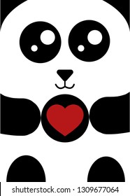 Wallpaper Phone Panda Love