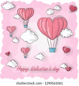  Wallpaper for postcard for Valentine's day