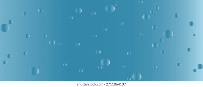Fondo de pantalla de copos de nieve que caen aleatoriamente. granos de agua de polvo de nieve. Cielo nevado con un fondo blanco turquesa. Paisaje natural nevado. Ilustración vectorial.