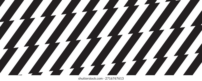 Fondo de pantalla con repetir Formas en zig zag. Patrón de rayas irregulares. Fondo del rayo. Perno del trueno, energía eléctrica, impresión de la luz del flash. Velocidad o efecto sorpresa de dibujos animados. Vector ilustración gráfica.