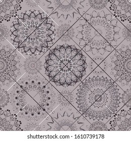 
Wallpaper in restrained colors - bedroom, room, elements in the room in the loft style. The stripe, identity, geometrical, geometric shape, template, star, mandala, rosette, rosetta, seal, figure, pr