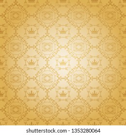Wallpaper in retro style for your design. Vector graphics