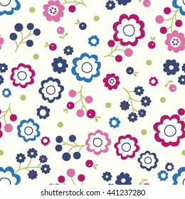 wallpaper seamless flower pattern 