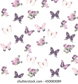 wallpaper seamless flower pattern 