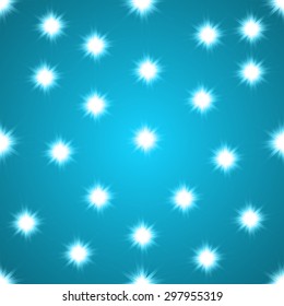 Wallpaper seamless from glittering stars. Vector illustration. Eps 10