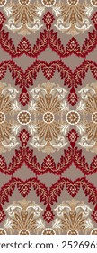 Fondo de pantalla sin patrón.Estilo clásico y lujoso.Diseño con elemento clásico sobre fondo de azúcar marrón.El diseño es perfecto para agregar al Fondo de pantalla, decorativo, tela, textil, fondo y ropa.