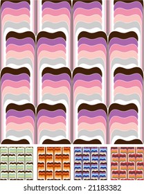 Wallpaper from the sixties.