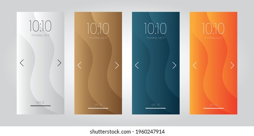 Fondo de escritorio para smartphone.Vector ilustración.eps 10
