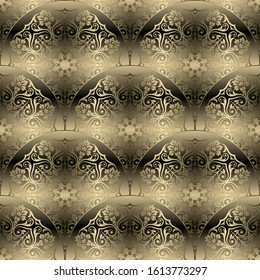 Wallpaper in the style of Baroque. 
