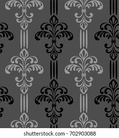 Wallpaper in the style of baroque. Decorative, abstract, Suitable for curtains, wallpaper, fabric, wrapping paper.
