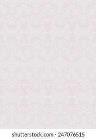 Wallpaper in the style of Baroque. A seamless vector background.