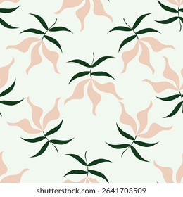 Wallpaper in the style of Baroque. Seamless vector background. Set of colored floral ornament. Graphic pattern for fabric, wallpaper, packaging