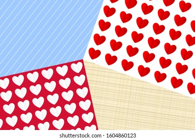 Wallpaper texture abstract background template. Textured wallpaper vector illustration for greeting card, flyer, web, surface, tile, scrapbook, backdrop pattern, holiday valentines day edition