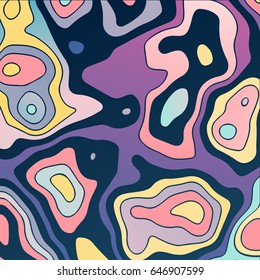 Wallpaper with a texture of marble. Backdrop with a color texture of watercolors. Abstract modern marbled background with multicolored gradient of ink. Vector.