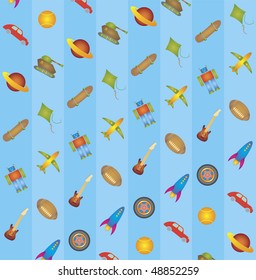wallpaper with toys