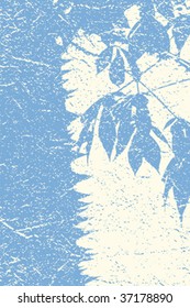 Wallpaper tree blue