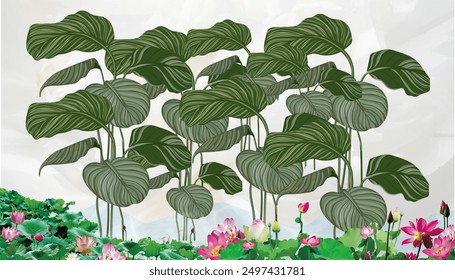 Wallpaper is used in interior decoration to cover the interior walls of domestic and public buildings. It is usually sold in rolls and is applied onto a wall using wallpaper paste. Wallpapers can come