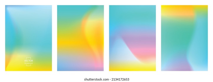 wallpaper vector. background with abstract shapes and various colors 10