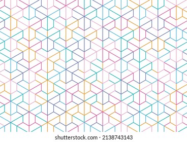 Tapete, Vektorgeometrie. verschiedene Farben. Hintergrund oder Einladung oder Karte oder Banner 18
