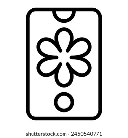 Diseño de íconos de línea de Vector de Fondo de pantalla