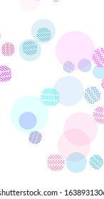 Wallpaper for your smartphone screen. Light backdrop. Vertical Banner for social media and networks. Vector illustration. Phone wallpaper, great design for any purposes. Cute pattern. Minimal design
