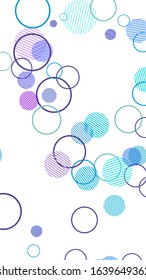 Wallpaper for your smartphone screen. Light backdrop. Vertical Banner for social media and networks. Vector illustration. Phone wallpaper, great design for any purposes. Cute pattern. Minimal design