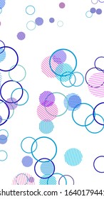 Wallpaper for your smartphone screen. Light backdrop. Vertical Banner for social media and networks. Vector illustration. Phone wallpaper, great design for any purposes. Cute pattern. Minimal design