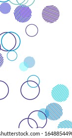 Wallpaper for your smartphone screen. Light backdrop. Vertical Banner for social media and networks. Vector illustration. Phone wallpaper, great design for any purposes. Cute pattern. Minimal design