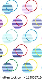 Wallpaper for your smartphone screen. Light backdrop. Vertical Banner for social media and networks. Vector illustration. Phone wallpaper, great design for any purposes. Cute pattern. Minimal design