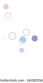 Wallpaper for your smartphone screen. Light backdrop. Vertical Banner for social media and networks. Vector illustration. Phone wallpaper, great design for any purposes. Cute pattern. Minimal design